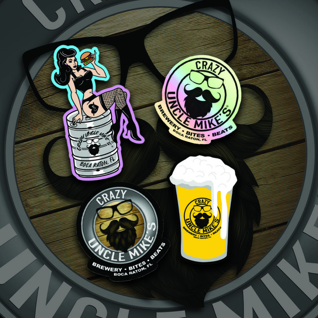 crazy uncle mike's sticker pack