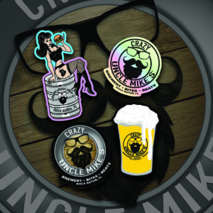 crazy uncle mike's sticker pack